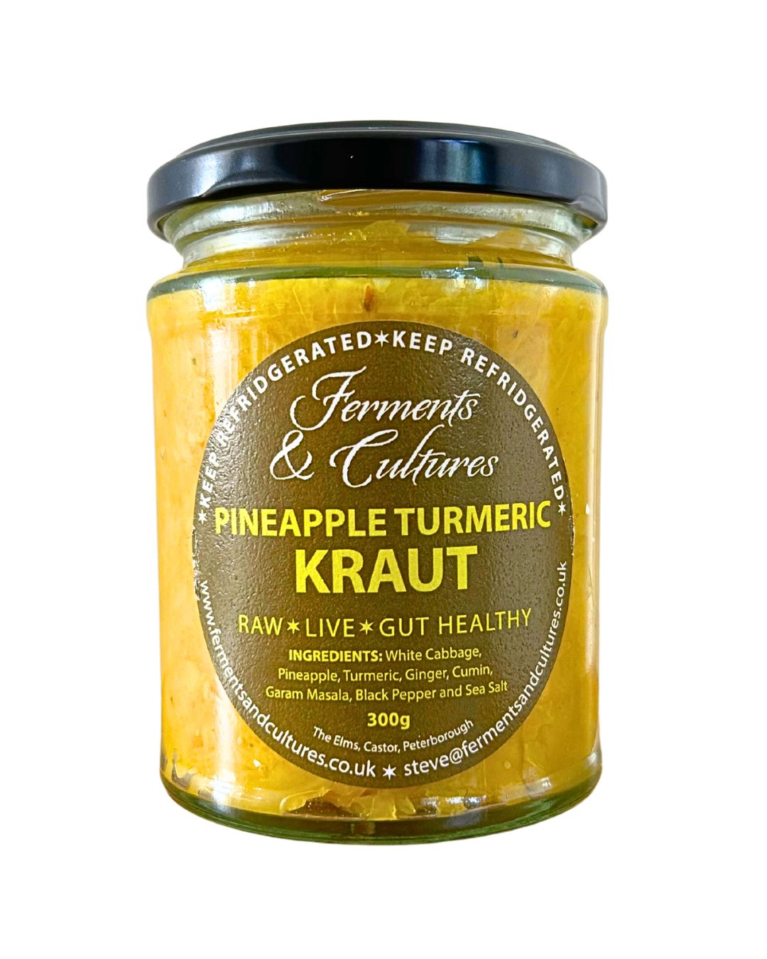 Pineapple Turmeric Kraut
