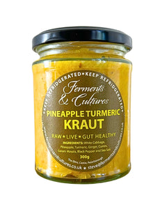 Pineapple Turmeric Kraut