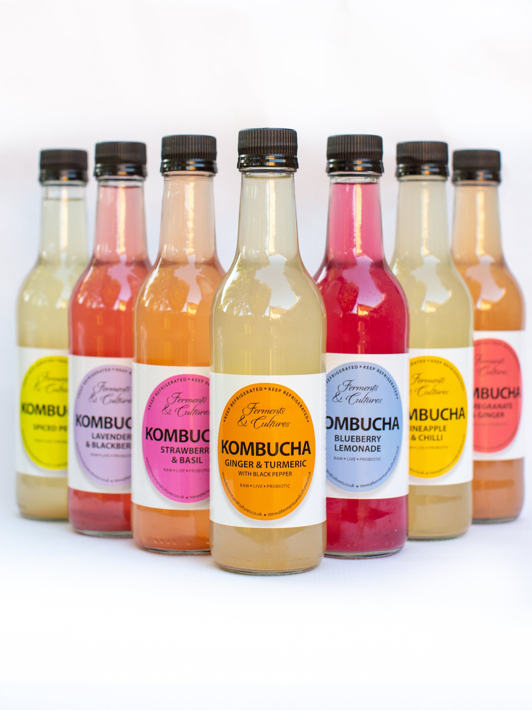 Kombucha (mixed six pack)