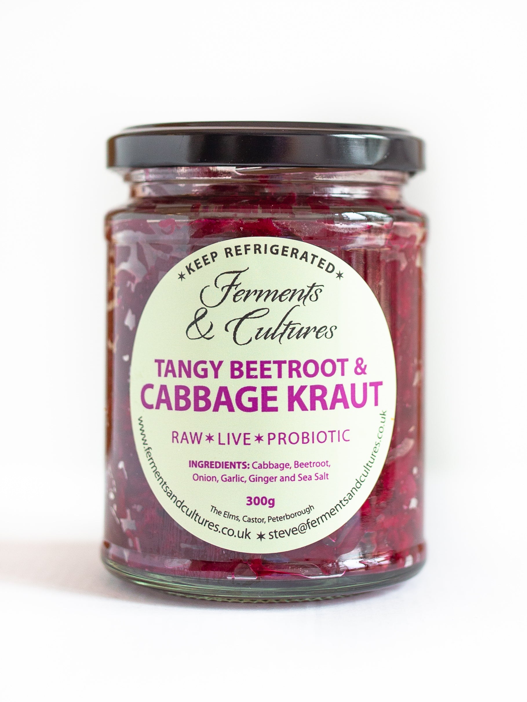 Tangy Beetroot & Cabbage Kraut