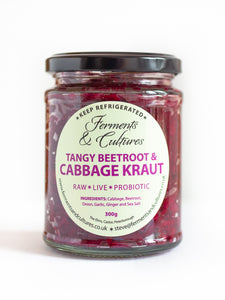 Tangy Beetroot & Cabbage Kraut